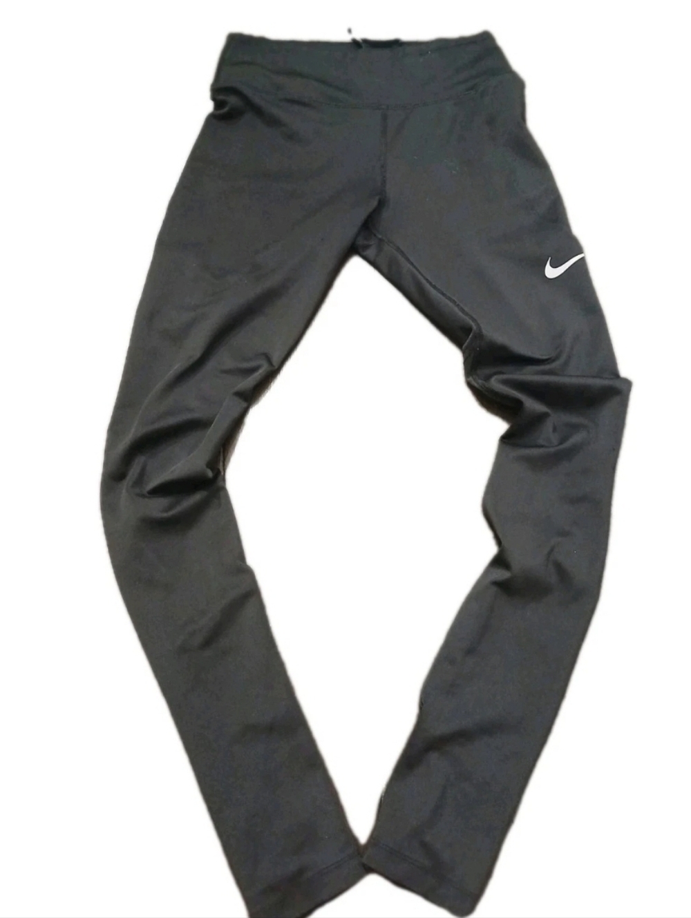 Nike Women’s Dri-FIT Mesh Back Full Length Pocket Tight Leggings Black XSMALL